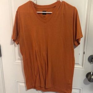 Orange vneck